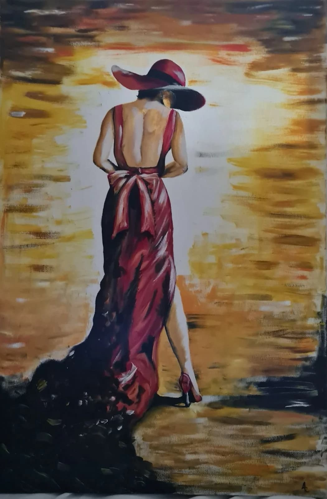 Lady in Red by Artur Rama