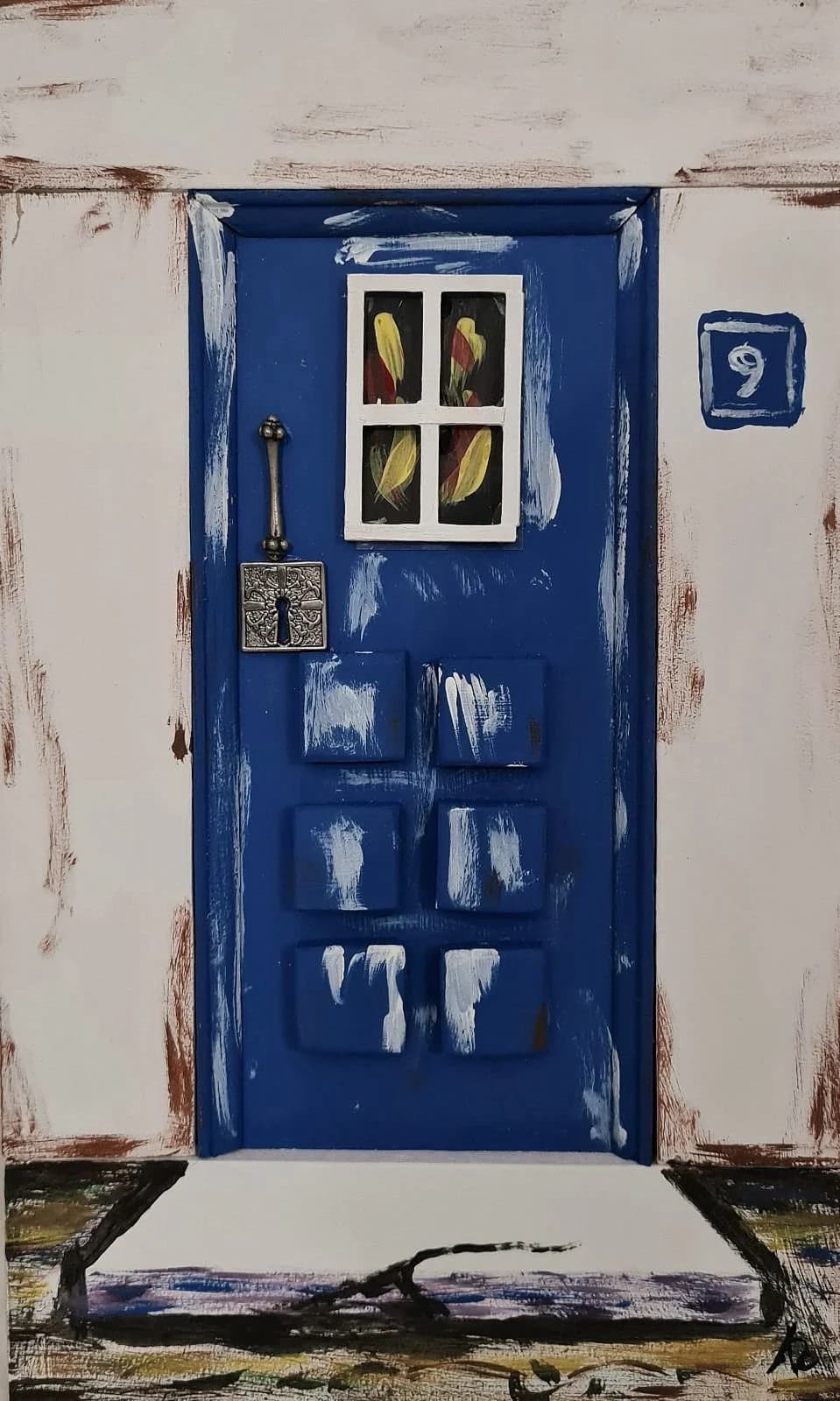 Number 9 Blue by Artur Rama