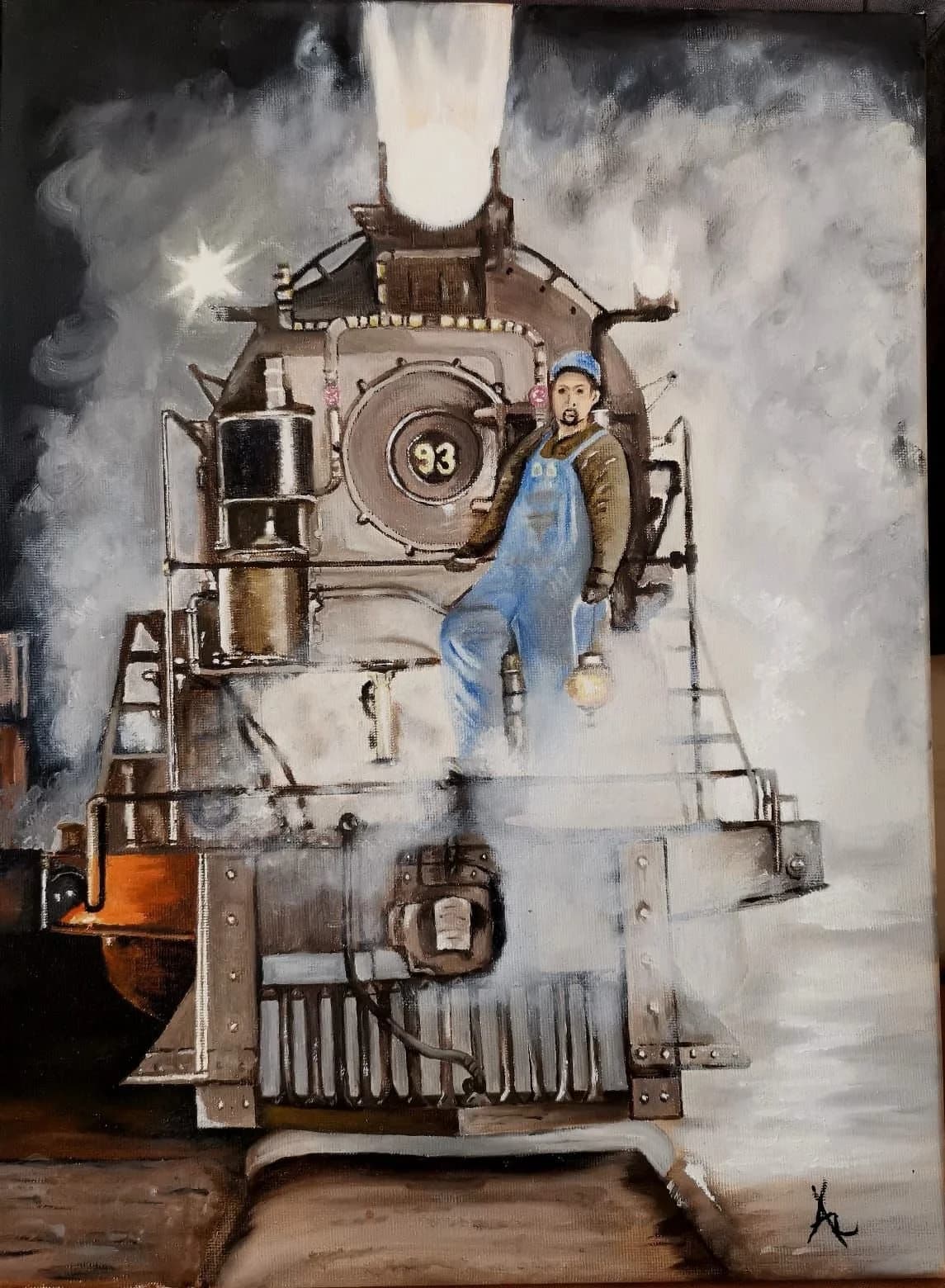 Train Conductor by Artur Rama