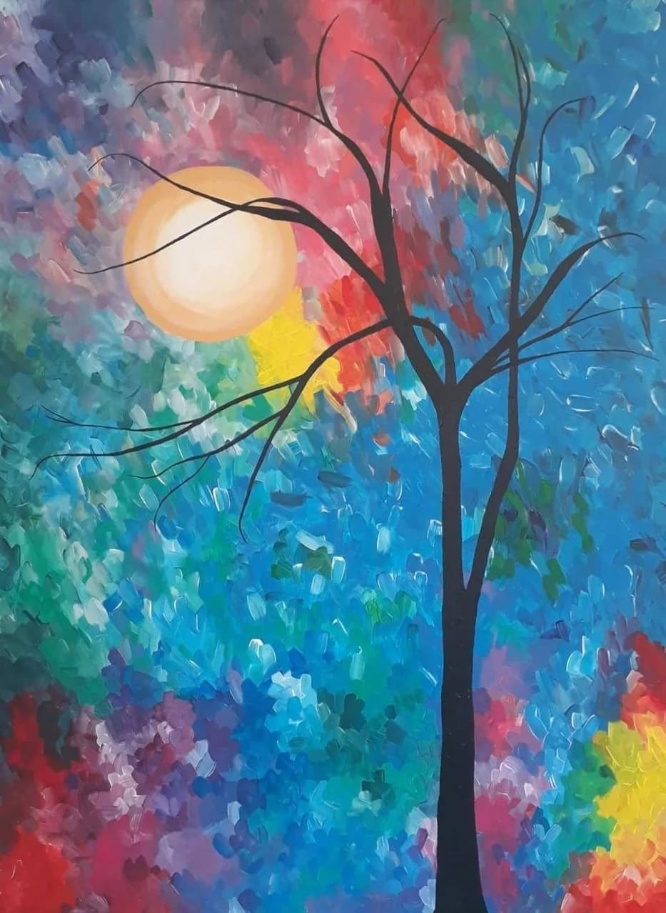 Twilight branch by Michele Rama